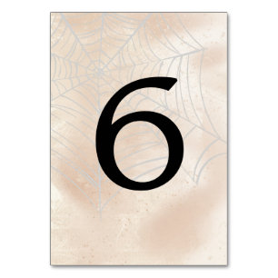 Numéro De Table Petit Couple Effrayant Table Numéro 6