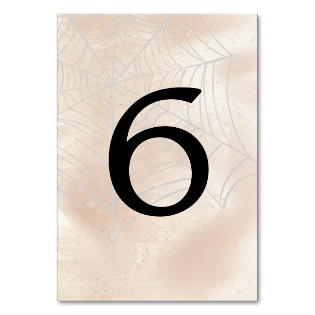 Numéro De Table Petit Couple Effrayant Table Numéro 6 (Par défaut)