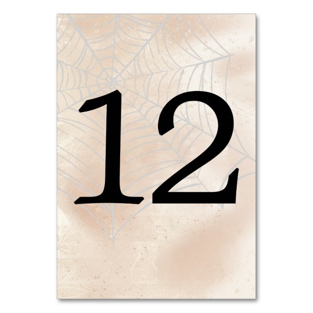 Numéro De Table Petit Couple Surnaturel Table Numéro 12 (Par défaut)