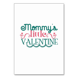 Numéro De Table Petite Valentine de maman Cadeau Couple