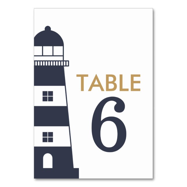 Numéro De Table Phare (Par défaut)