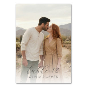 Numéro De Table Photo extérieure beige romantique