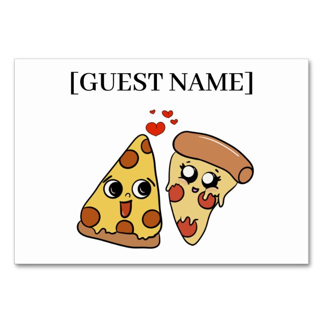 Numéro De Table Pizza (Devant)