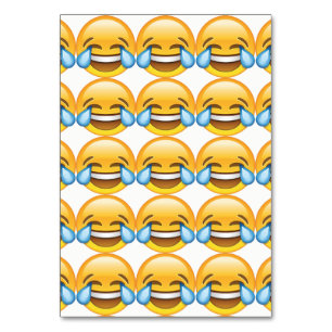 Numéro De Table Pleurer de rire Larmes de joie émoji