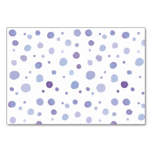 Numéro De Table pois peint à la main