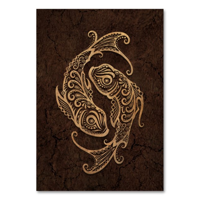 Numéro De Table Poissons rustiques Zodiac Connexion sur effet de p (Par défaut)