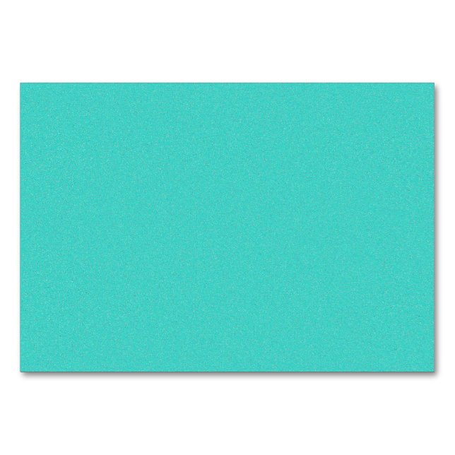 Numéro De Table Poussière étoile Turquoise (Devant)