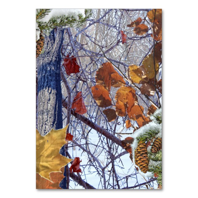 Numéro De Table Premier Camouflage hivernal de neige (Par défaut)