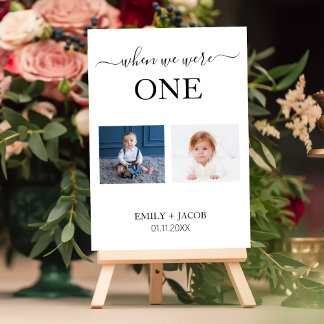 Numéro De Table Quand Nous Étions Âgés Réception De Mariage Modern