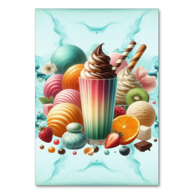 Numéro De Table Rainbow Treat (Par défaut)