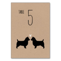 Réception de mariage de Terrier australien