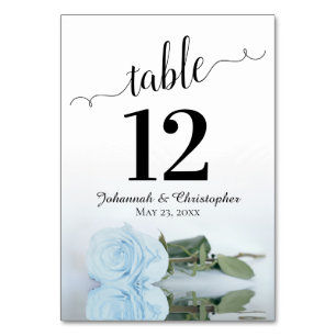 Numéro De Table Reflet lumière Dusty Rose mariage élégant