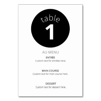 Numéro De Table retraite