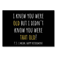 retraite amusante, retraité, enseignant à la retra