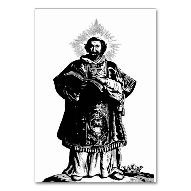 Numéro De Table Saint Adalbert de Prague Evêque et Martyr (Par défaut)