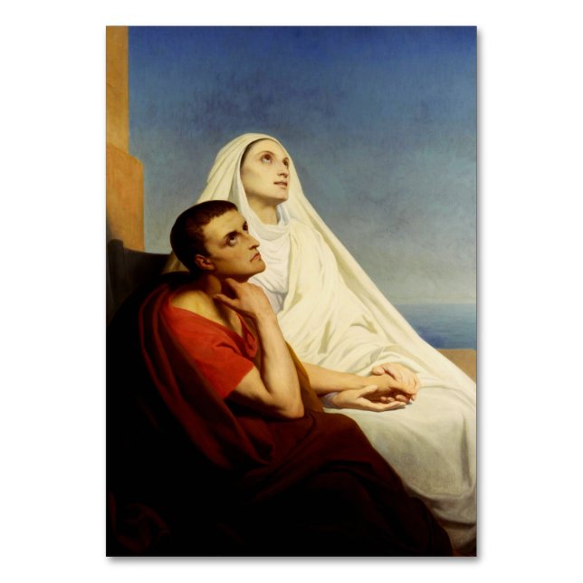 Numéro De Table Saint Augustin et Sainte Monique (Par défaut)