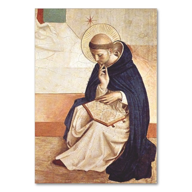 Numéro De Table Saint Dominique par Fra Angelico Renaissance Beaux (Par défaut)