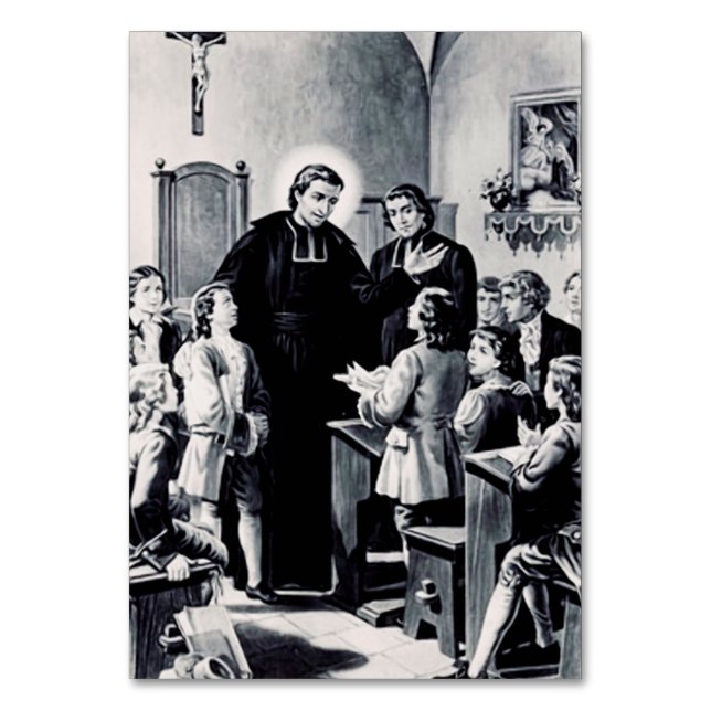 Numéro De Table Saint Louis de Montfort Prêtre français (Par défaut)