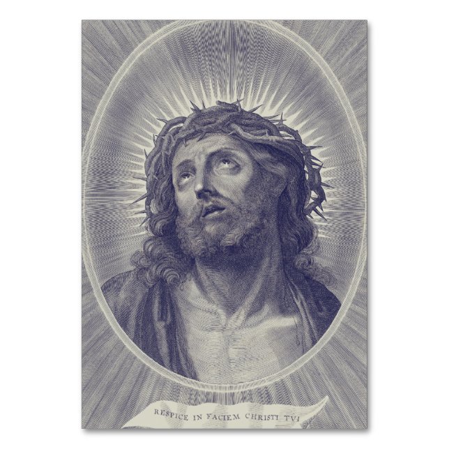 Numéro De Table Saint visage de Jésus (Par défaut)