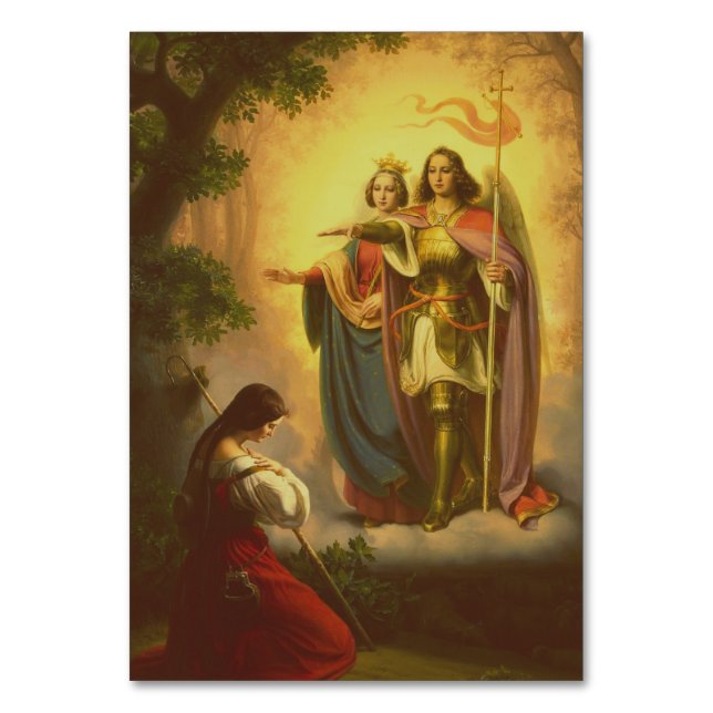 Numéro De Table Sainte Jeanne d'Arc (Par défaut)