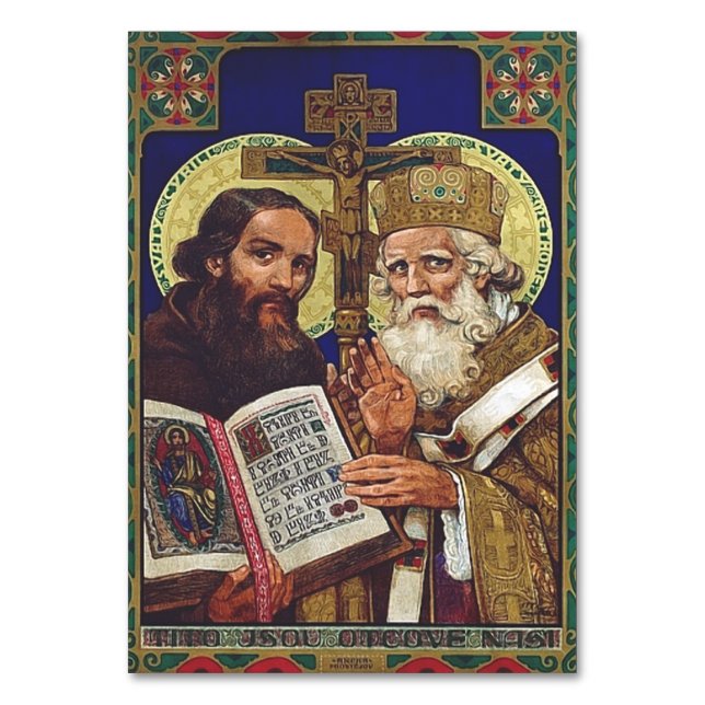 Numéro De Table Saints Cyrille et Méthode Apôtres des Slaves (Par défaut)