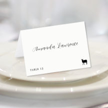 Script Name Lamb Repas Option Place Card