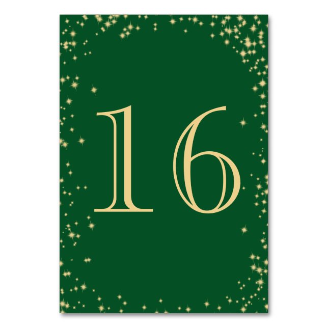 Numéro de table Starry Sparkle (Par défaut)