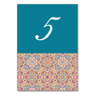 Numéro De Table Style géométrique Étincelles Mariage métallique en