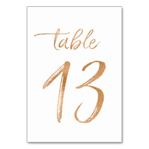 Numéro De Table Tableau no 13