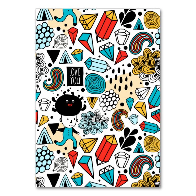 Numéro De Table Tête folle (Par défaut)