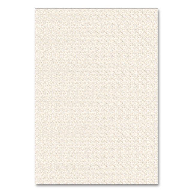 Numéro De Table Tissu blanc cassé avec un motif subtil et répétiti (Par défaut)