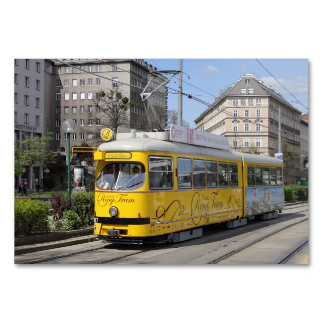 Numéro De Table Tramway de Vienne (Devant)