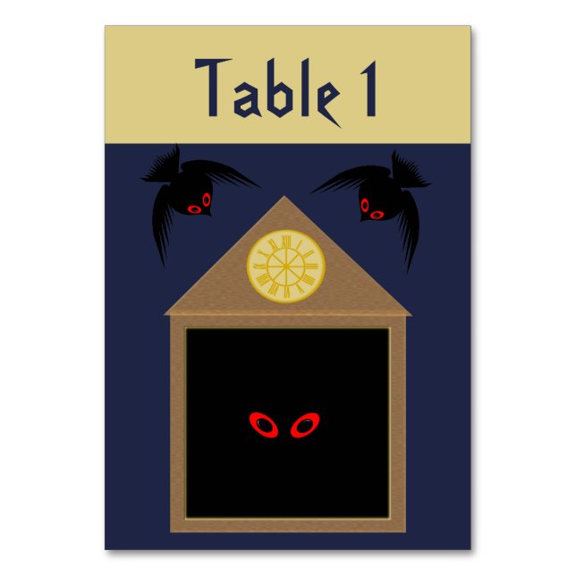 Numéro De Table Un manque de générosité de Ravens Halloween (Par défaut)
