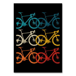 Numéro De Table Vélo vintage Vélo de route Vélo de course