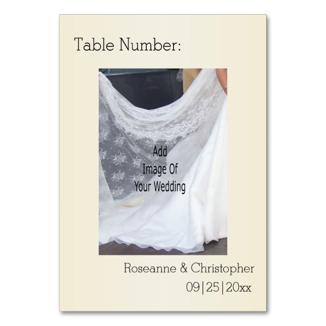 Numéro De Table Verres à Champagne Mariage (Par défaut)