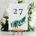 Numéro De Table Vert frais Mariage d'aquarelle moderne<br><div class="desc">Vert frais Moderne Aquarelle Mariage Numéro de table #vert peint à la main #botanique frais #invitations à un mariage floral #mariage de printemps #élégant #mariage d'été #mariage #mariage élégant #mariage romantique #mariage de verdure fraîche</div>