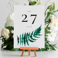 Vert frais Mariage d'aquarelle moderne