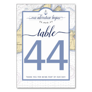 Numéro De Table Vignoble traditionnel de Martha 40 ans