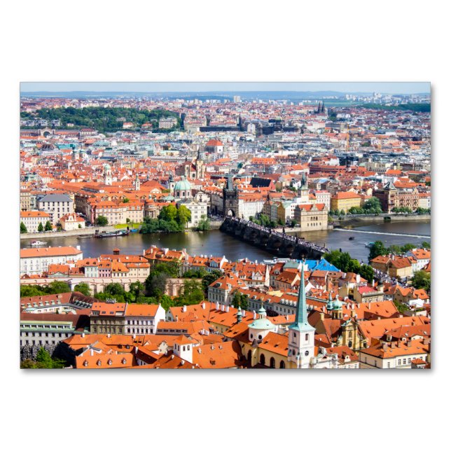 Numéro De Table Ville de Prague (Devant)