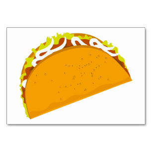 Numéro De Table Yummy Taco Bar Nappe