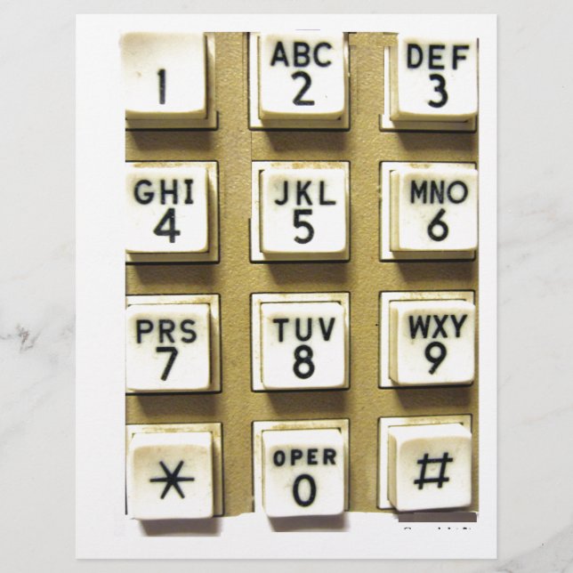 Numéro de téléphone (Devant)
