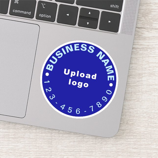 Numéro de téléphone d'affaires sur Sticker en viny (Détail)