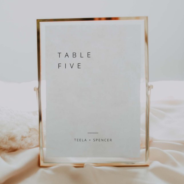 Numéro du tableau de réception Carte de décoration (Créateur téléchargé)