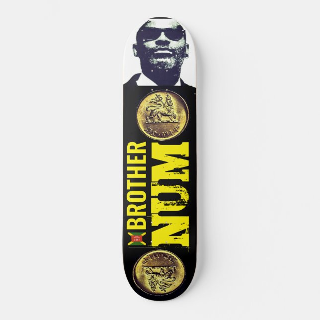 NUMÉRO FRÈRE  RASTADUB Skateboard (Recto)
