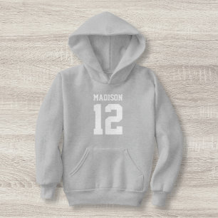 Numéro personnalisé Girls Sport Jersey T-shirt