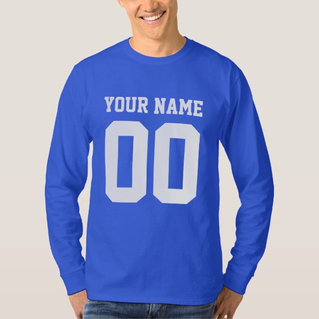 Numéro personnalisé T-shirt de football masculin (Devant)