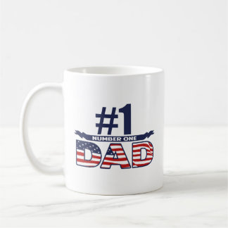 Numéro Un Papa Café Mug