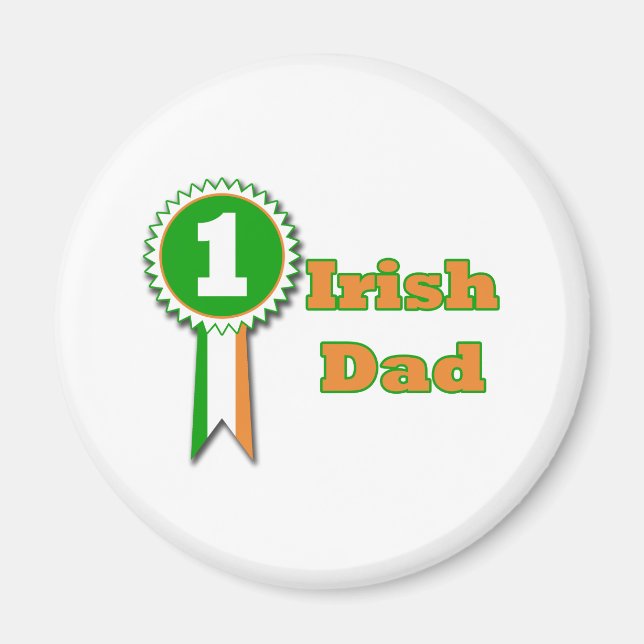 Numéro un papa Magnet (Devant)