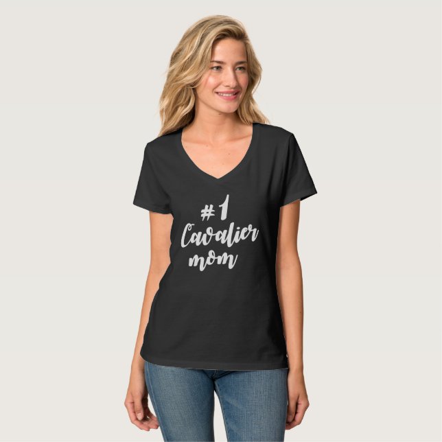 Numéro un t-shirt de la mère Cavalier (Devant entier)
