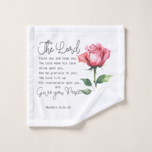 Numéros 6:24-26 Le Seigneur vous bénisse Fleur Ros
